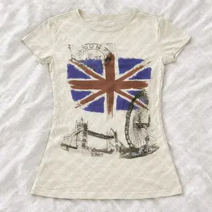 Baby Tees Punk Vintage 2000s Goth Camisole Top Graphic Grunge Y2k Style Clothes Women Baby Tee Streetwear Emo Girls Crop Top Gothic Baby Tees Y2k Clothes Women Graphic T Shirts Women's Cropped Clothing Female 90s Clothes Vintage Anime Girl Kpop Goth