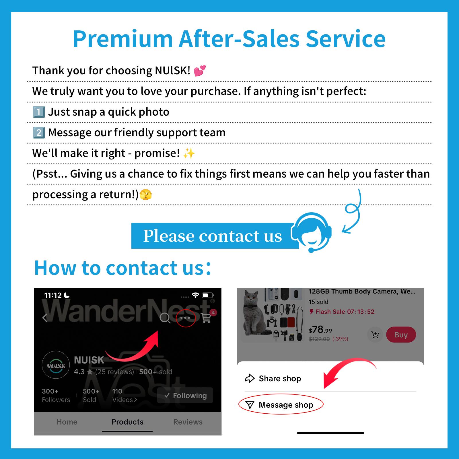 NUISK WiFi Action Camera with Dual Touch Screens Waterproof Up to 98ft 5X Zoom EIS Stabilization Compact Magnetic Mount ,Ideal Gift for Girls, Boys Teenagers, and Beginners, Birthday Christmas Gift Stick Bodycam Camera TikTokShopSpringGlowUp