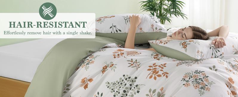 Shilucheng Floral Cotton Duvet Cover 3 Piece Set Soft Breathable Botanical Print Bedding Comforter Cover Perfect To Upgrade Your Bedroom Atmosphere bed set cozy bed sheets Shilucheng Floral Cotton Duvet Cover 3 Piece Set Soft Breathable Botanical Print Bedding Comforter Cover Perfect To Upgrade Your Bedroom Atmosphere bed set cozy bed sheets