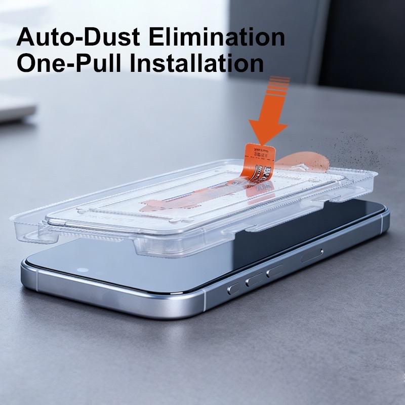 ZAREVO Screen Protector for iPhone 17 Pro Max - 10X Stronger Protection, Bubble-Free Application, Easy Install Kit, Case-Friendly Edges