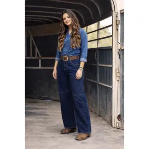 THE RANCHIN' DENIM BARREL JEANS *Final Sale*