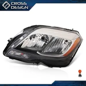 CROSSDESIGN Halogen Headlight Driver Side Fit For 2013-15 Mercedes Benz GLK250 GLK350