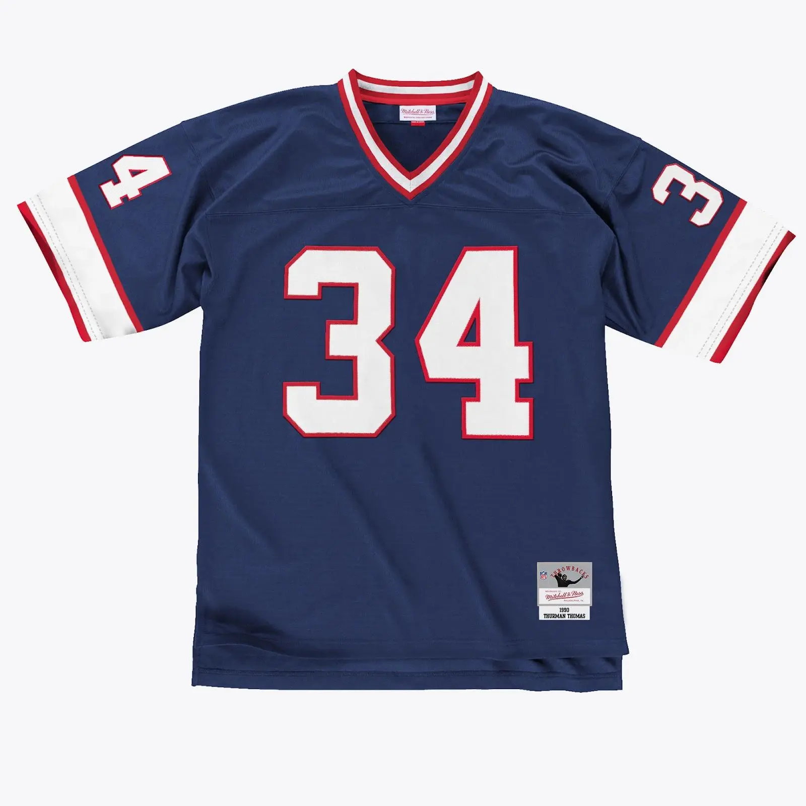Thurman Thomas Buffalo Bills 1990 Royal Legacy Player Jersey