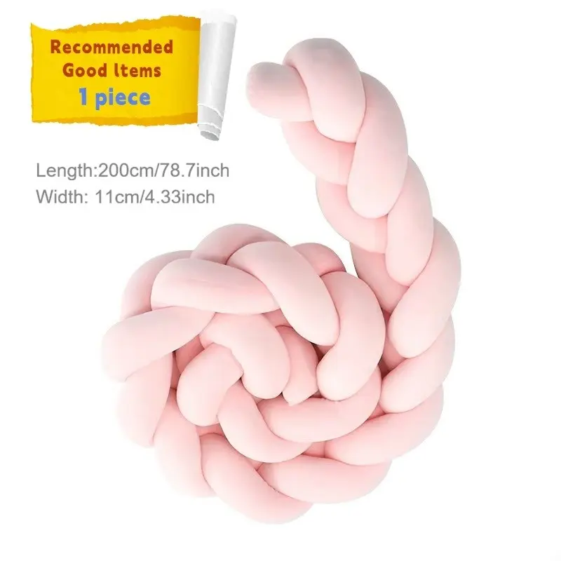 Comfortable Soft Woven Long Pillow, Multi-Purpose Soft Padded Cushion Pad Home Decorative Cushion for Living Room Sofa and Bed Decor, 200cm/78.7in