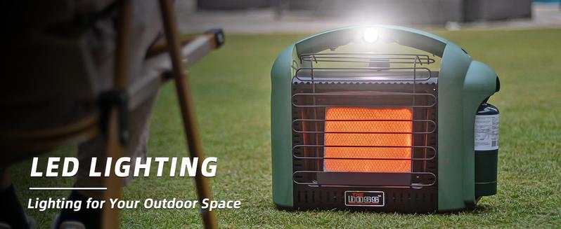 THE BOSS Propane Heater, Outdoor Portable Heater, Camping Propane Heater, Outdoor Patio Heaters Heating System Christmas Gift