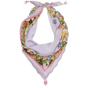 HEMANT AND NANDITA Scarf in Purple HEMANT AND NANDITA Scarf in Purple