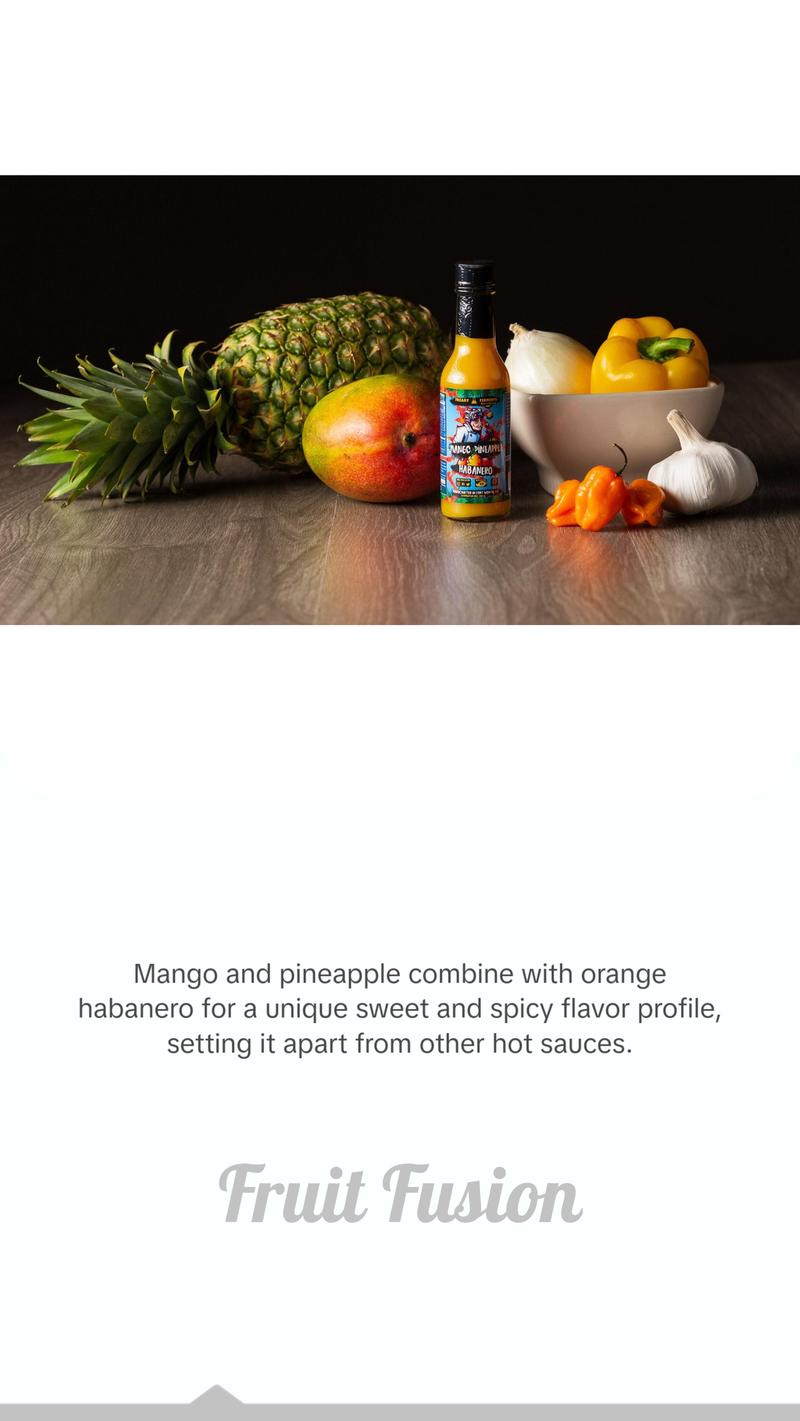Mango Pineapple Habanero Hot Sauce - Medium Hot