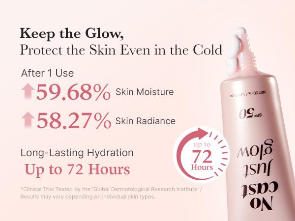 [NEW] [medicube] No Cast Just Glow Collagen Sunscreen | SPF 50 Broad Spectrum Face Sunscreen | Lightweight, Non-Sticky, Hydrating Formula | No White Cast or Residue | Peptide, Cica for Soothing & Natural Glow