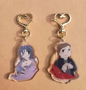Clinical Trial Game Angel Lee Acrylic Keychain Charms