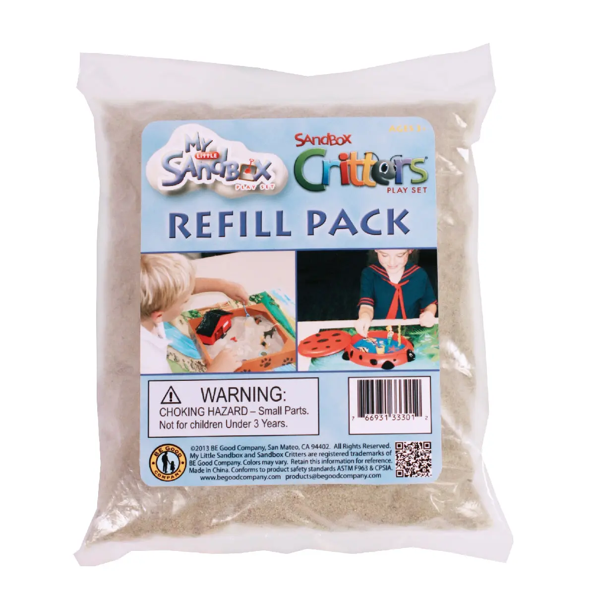 Sandbox Sand Refill Pack - 1.5 lb Natural Sandbox Sand Refill Pack - 1.5 lb Natural