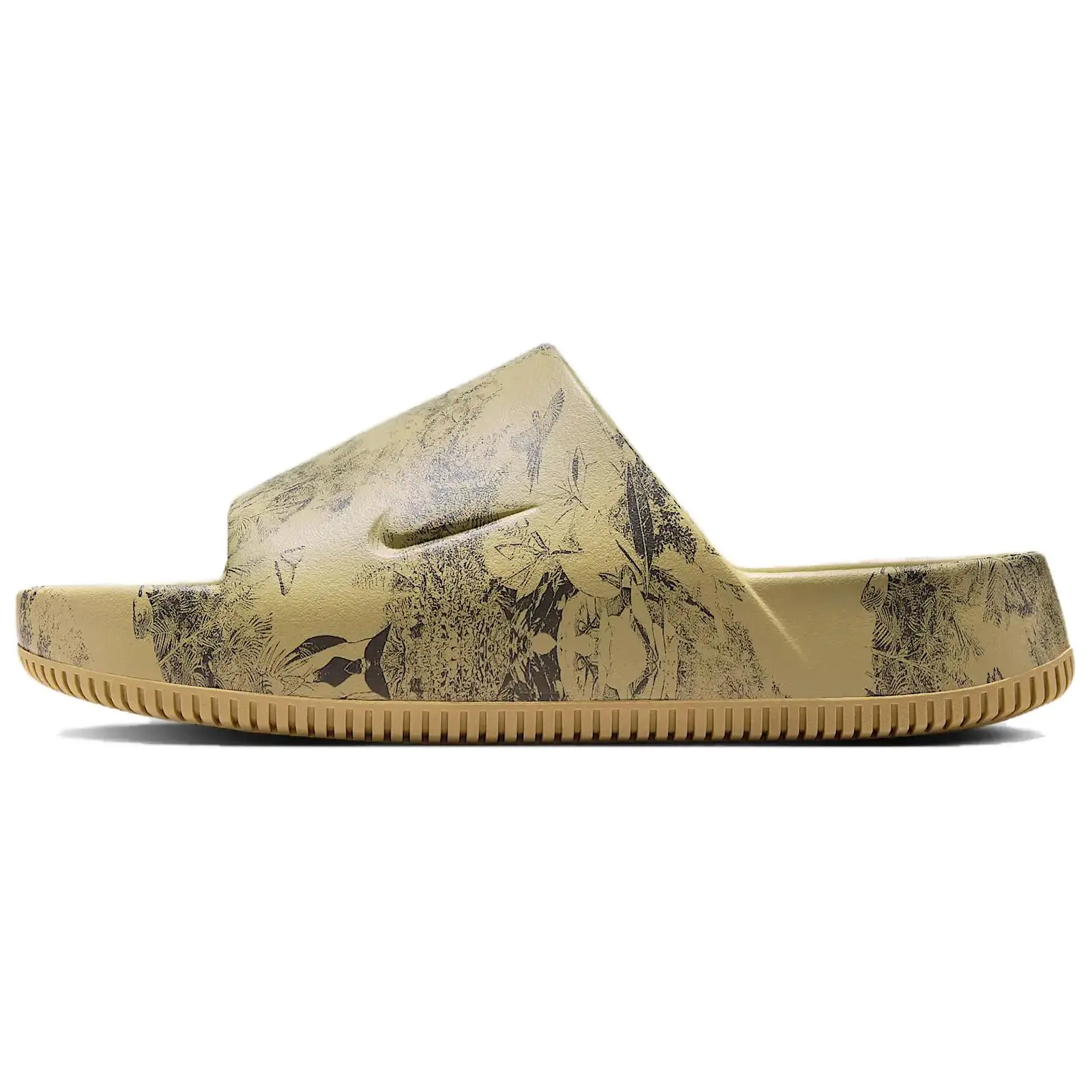 Nike Calm Slide Parachute Beige Anthracite Stylish Comfortable Men's HQ1125-201