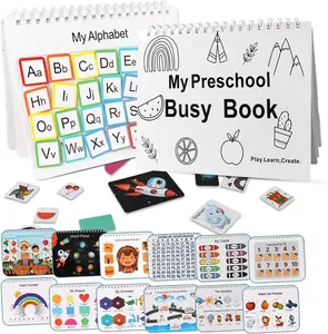 My Early Childhood Pre-School Activity Book Set - 12 Fun Themes - Suitable for Early Education Activities - Ideal for Travel and Fun Learning - Perfect Gift for Boys and Girls Aged 3 to 5