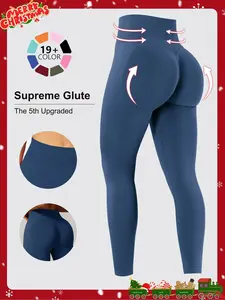 High Waist Ruched Sports Leggings