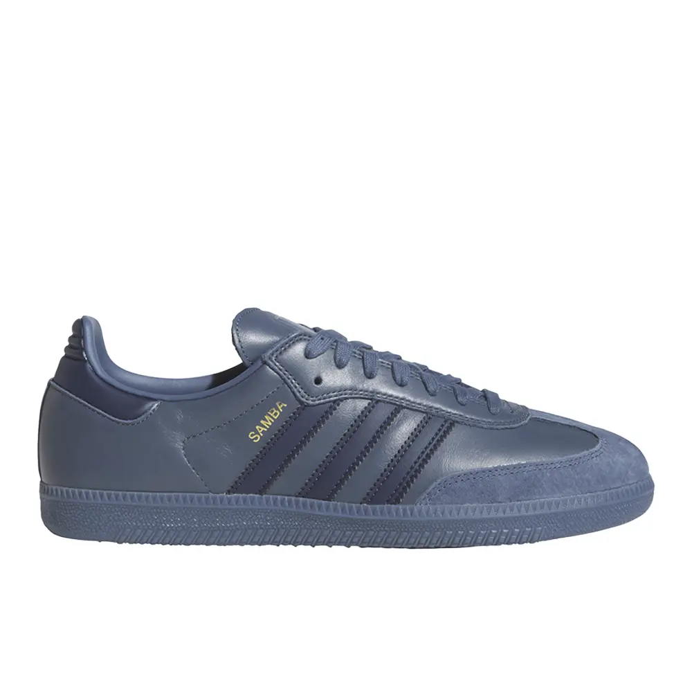 adidas Mens Samba Adv Skate Sneakers Shoes - Blue