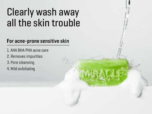 [SOME BY MI] Miracle Acne Cleansing Set – Deep Pore & Sebum Care for Face and Body Breakouts – Korean Skin Care