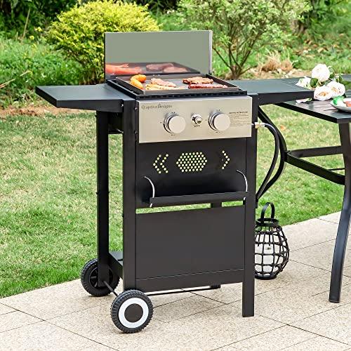 Outdoor Vertical Smoker, Wood Chunks Smoker with Thermometer for Outdoor Cooking,Grilling,Picnic,Camping and Party Barbecue Stainless Steel Durability