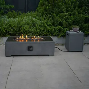 Faux Concrete Fire Table - Needs Work