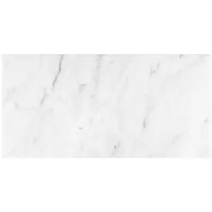 3 X 6 In Bianco Venatino Honed Marble