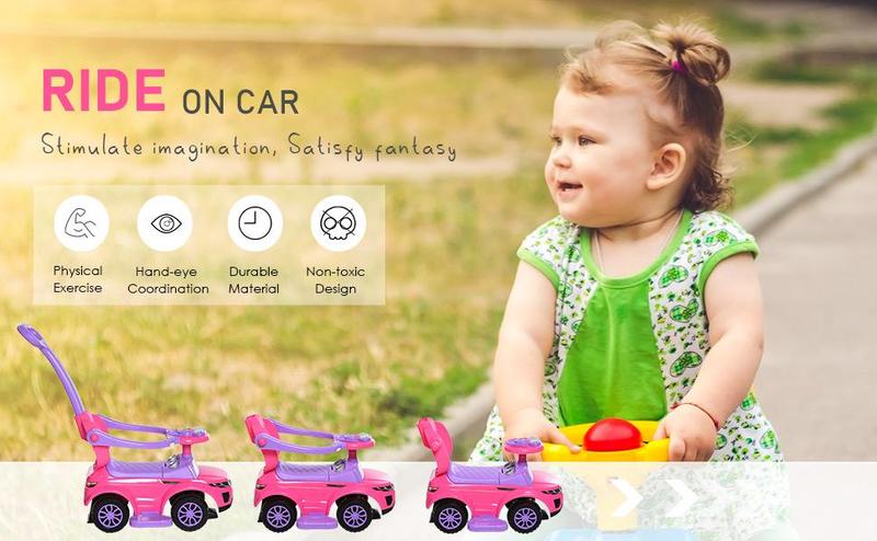 Aosom 2 In 1 Push Cars for Toddlers Kid Ride on Push Stroller Sliding Car with Horn Music Light Function Secure Bar Ride on Toy for Boy Girl 1-3 Years Old Aosom 2 In 1 Push Cars for Toddlers Kid Ride on Push Stroller Sliding Car with Horn Music Light Function Secure Bar Ride on Toy for Boy Girl 1-3 Years Old