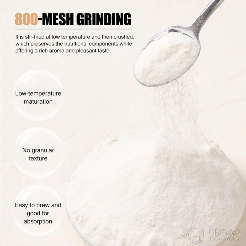 Almond Soy Milk Beauty  Tea 140g (7pcs×20g) Caffeine Free With Almond, Instant soybean powder, Semen Coicis, Coconut  milk powder,  Oligo-maltose, Lotus seed, Gordon Euryale, Yam, Lily