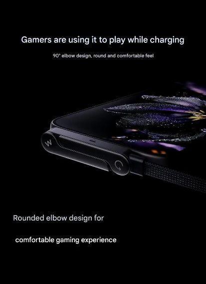 Invisible Holder Charging Cable, 1.5m Length 240W Super Fast Charging 2-in-1 Charging Cord & Phone Stand, Suitable for Gaming, Office and Travel Scenarios, Compatible,iPhone, Samsung&Type-C Interface Devices, Black Version lightning Black Data Cable