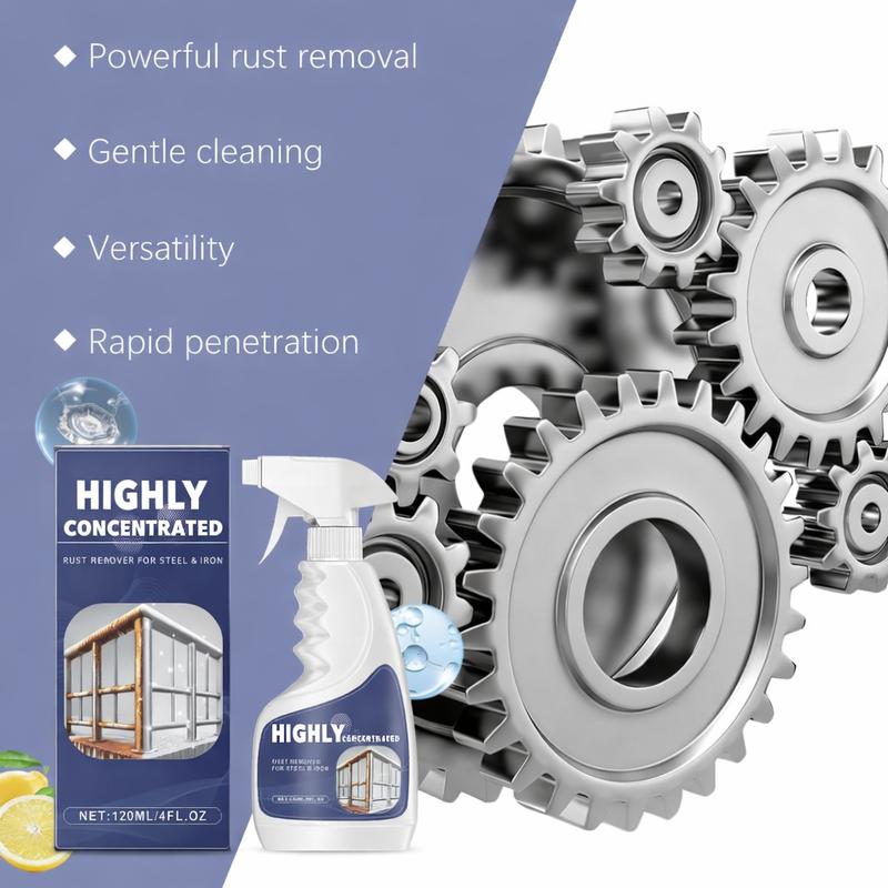 Multi-functional rust remover, stainless steel cleaner, rust remover