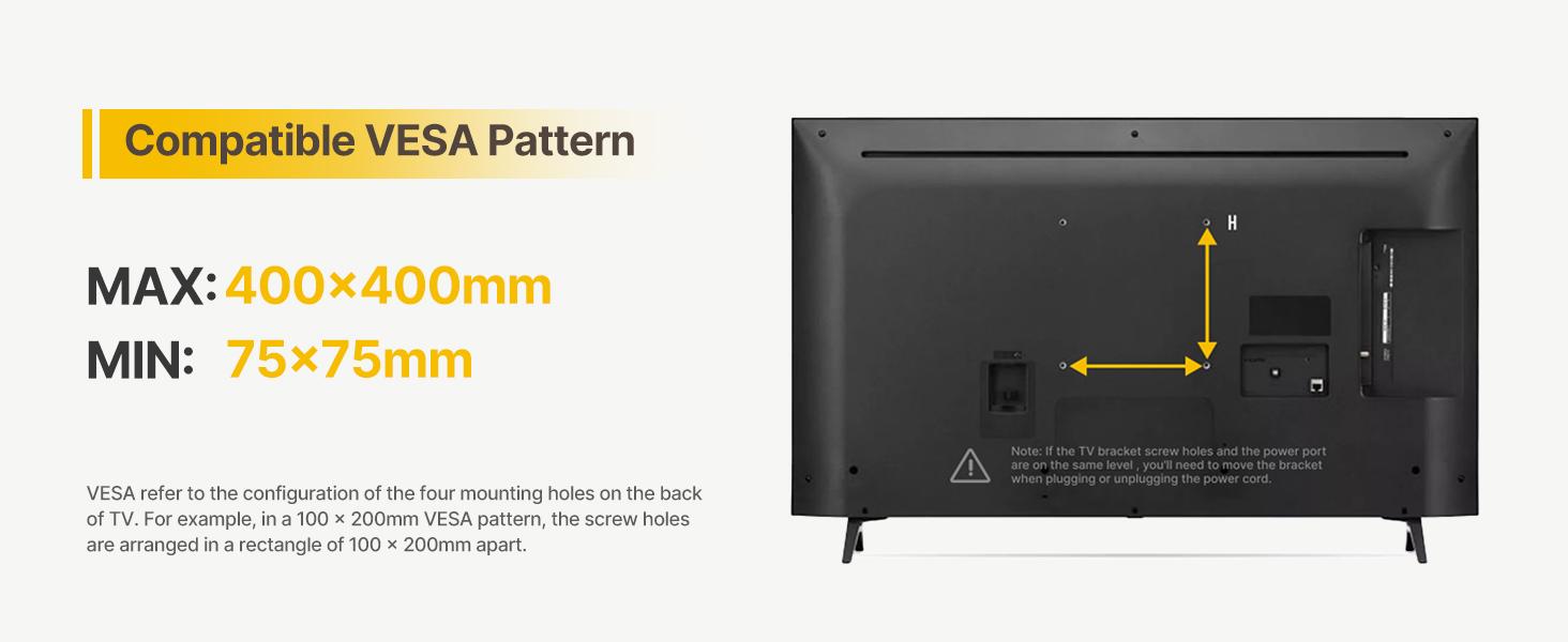 monTEK Full Motion TV Wall Mount for 23–65 Inch Flat & Curved TVs and Monitors, Swivel & Tilt Articulating Bracket, Max VESA 400x400mm, Holds up to 77 lbs, Perfect Center Design