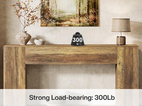 Tribesigns 71-Inch Long Console Table for Entryway, Farmhouse Sofa Console Behind Couch, Entry Table for Hallway, Foyer, Living Room, Rustic Brown Tribesigns 71-Inch Long Console Table for Entryway, Farmhouse Sofa Console Behind Couch, Entry Table for Hallway, Foyer, Living Room, Rustic Brown