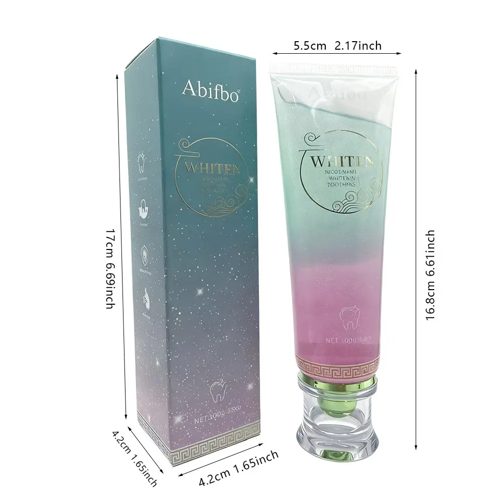 Probiotic Whitening Toothpaste Nicotinamide, Free ofFluoride, Anti plaque Oral Health Management TeethWhitening Solution Quickly Purify The Oral Cavity