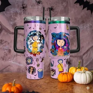 Coraline 20oz - 40oz Tumbler – Epic Cartoon Movies Series Design, Perfect Gift for Fans new 2026