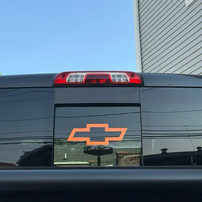 Chevy Automotive Vinyl Decals - Permanent Vinyl, Made-to-Order, Shipped from Pennsylvania, Automotive Vinyl Decal