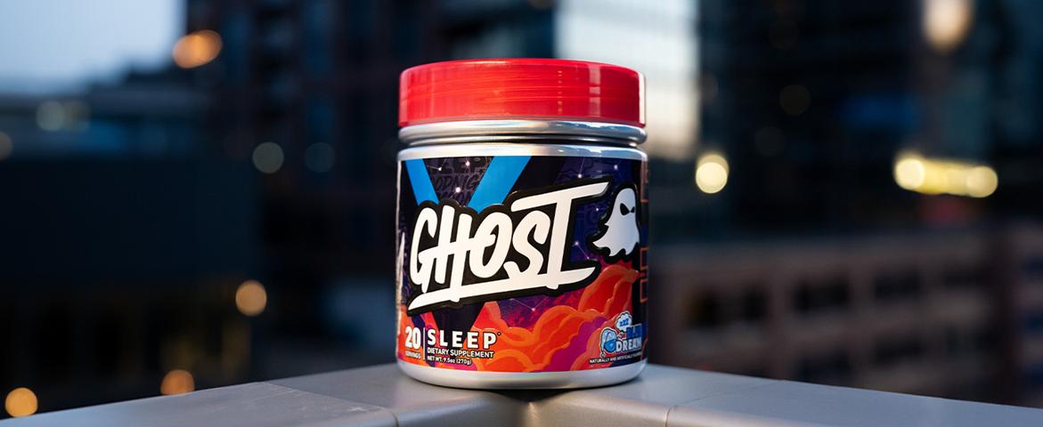 GHOST Sleep Dietary Supplement - Recovery & Rest with Premium Ingredients Including Melatonin, Colostrum & Ashwagandha – Supports Sleep Quality - Gluten-Free & Sugar-Free Healthcare Vitamin