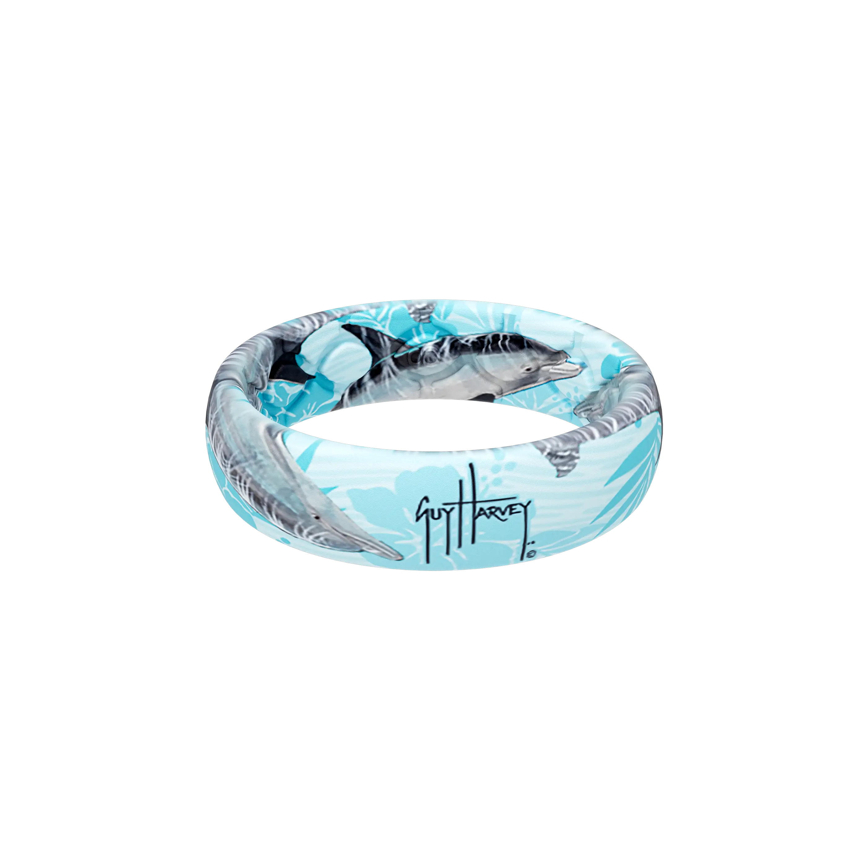 Guy Harvey Dolphin Thin Ring