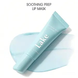 Lake Soothing Prep Lip Mask,Cooling Peel- Off Lip Mask, Jelly tip for Hygienic & Easy Application,Daily Lip Care,Lightweight Lip Mask,Lasting Moisture and Deep Nourishment,Lip Care,Light and Non-Sticky,10ml/0.33fl.oz