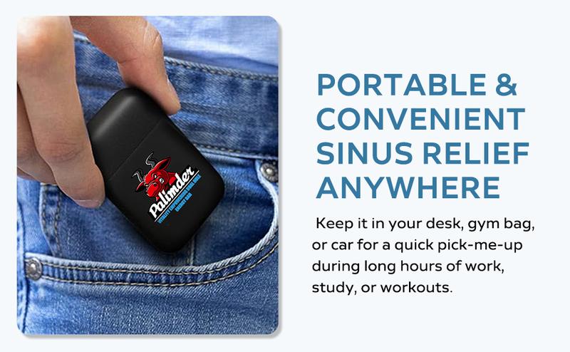 【TikTokShopBlackFriday】Vitality Empowering Dual Hole Energy Bar - Peppermint Aromatherapy Inhaler for Energy Focus Portable Essential Oil Nasal Sticks for Stress Relief Mental Clarity Non-Medical 1 Pack