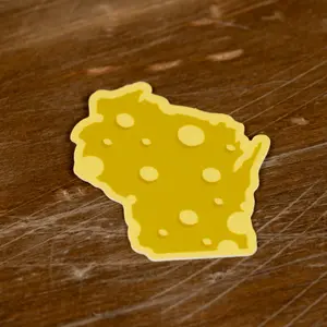 Cheesy Wisconsin Sticker