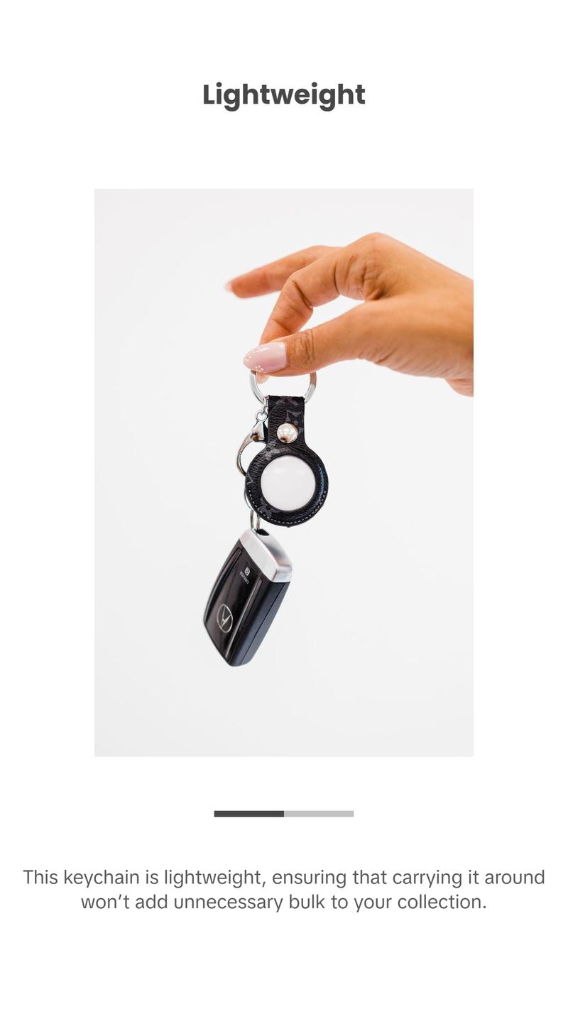 iman airtag keychain