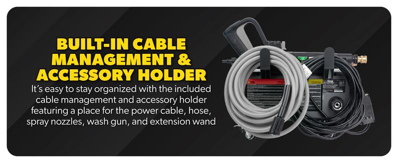 CHEMICAL GUYS ProFlow PM2000 Pro Electric Pressure Washer – 2030 PSI & 1.77 GPM for Deep Cleaning Cars, Driveways, Patios & More | Includes Spray Gun, 4 Nozzles, Hose & Wand | Compact, Lightweight Design for Auto Detailing & Home Use