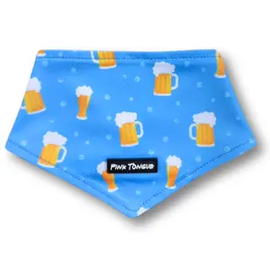 Happy Hour Dog Bandana | Pink Tongue