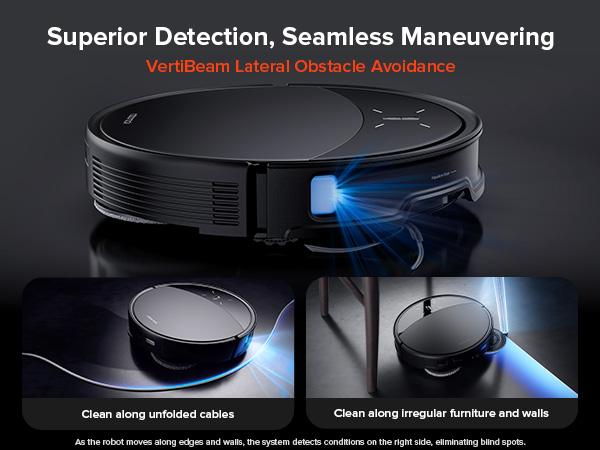 Roborock Saros 10R Robot Vacuum and Mop, Powerful Suction, Zero-Tangling, 3.14’’ Ultra Slim, FlexiArm Riser Technology for Carpet & Floor, Corner & Edge Cleaning, Self-Emptying, Hot Air Drying, Black #TikTokShopBlackFriday #TikTokShopCyberMonday