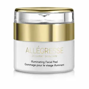 Allegresse 24 Karat Skincare Illuminating Facial Peel 1.7oz Green1.7oz