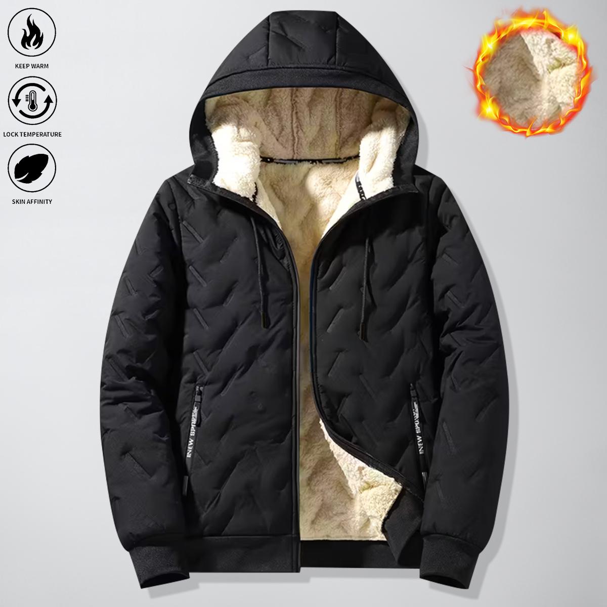 Men’s Hoodie with Fleece Lining – TikTok Shop Trending, Casual Outfit Essential, Cozy Warm Layer, Stylish Streetwear for Everyday Wear, Must-Have Men’s Clothing