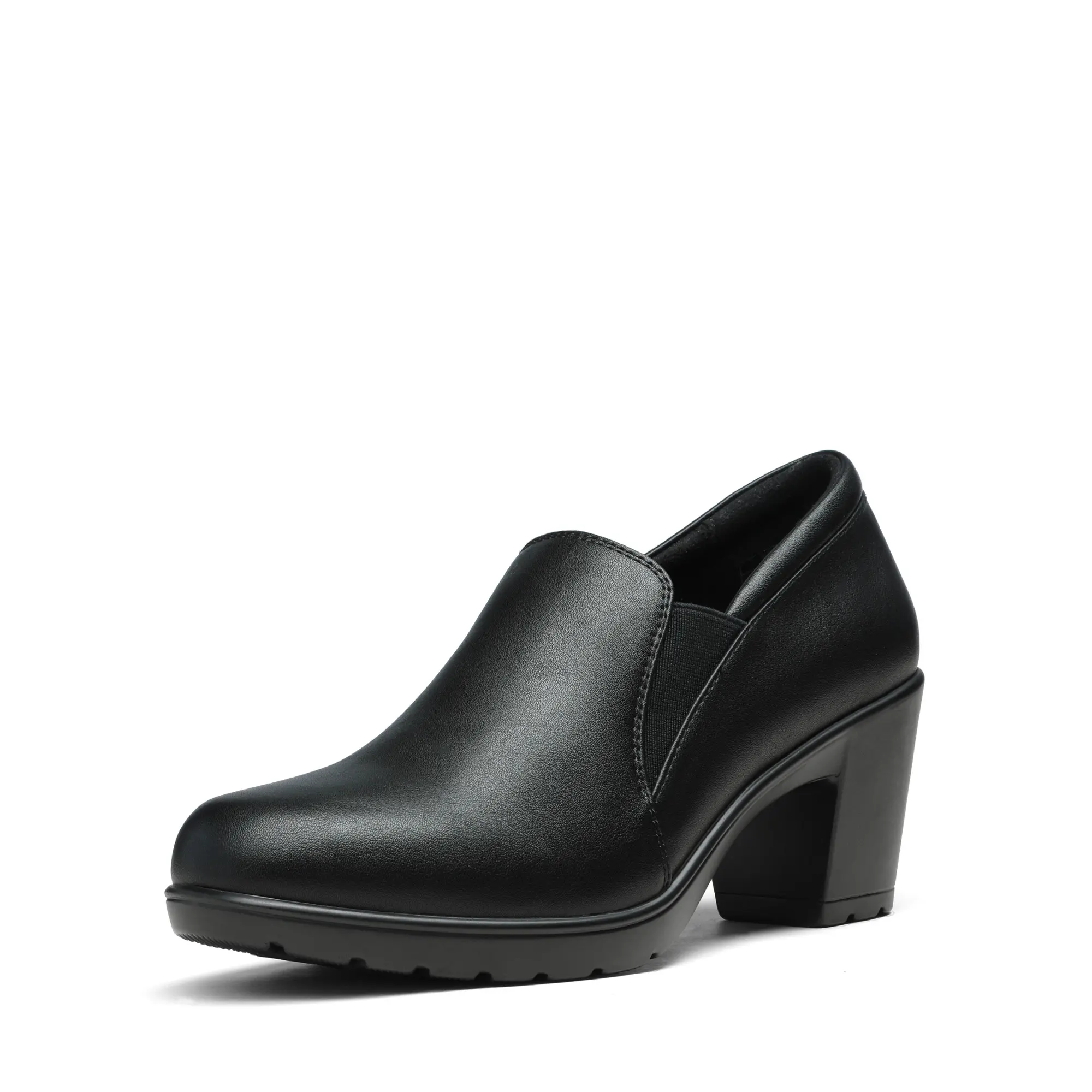 DREAM PAIRS Women's Dress Shoes Block Heel Loafers Pumps | Slip-on loafer with soft latex padded insole and lightweight sole for comfortable walking, long workday and professional wear,back to school,back to school haul