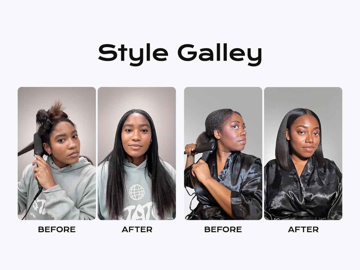 VanessaPro OneShot Hair Straightener Styling Flat Iron for Professional Salon Results and All Hair Types Hair Styling Tools