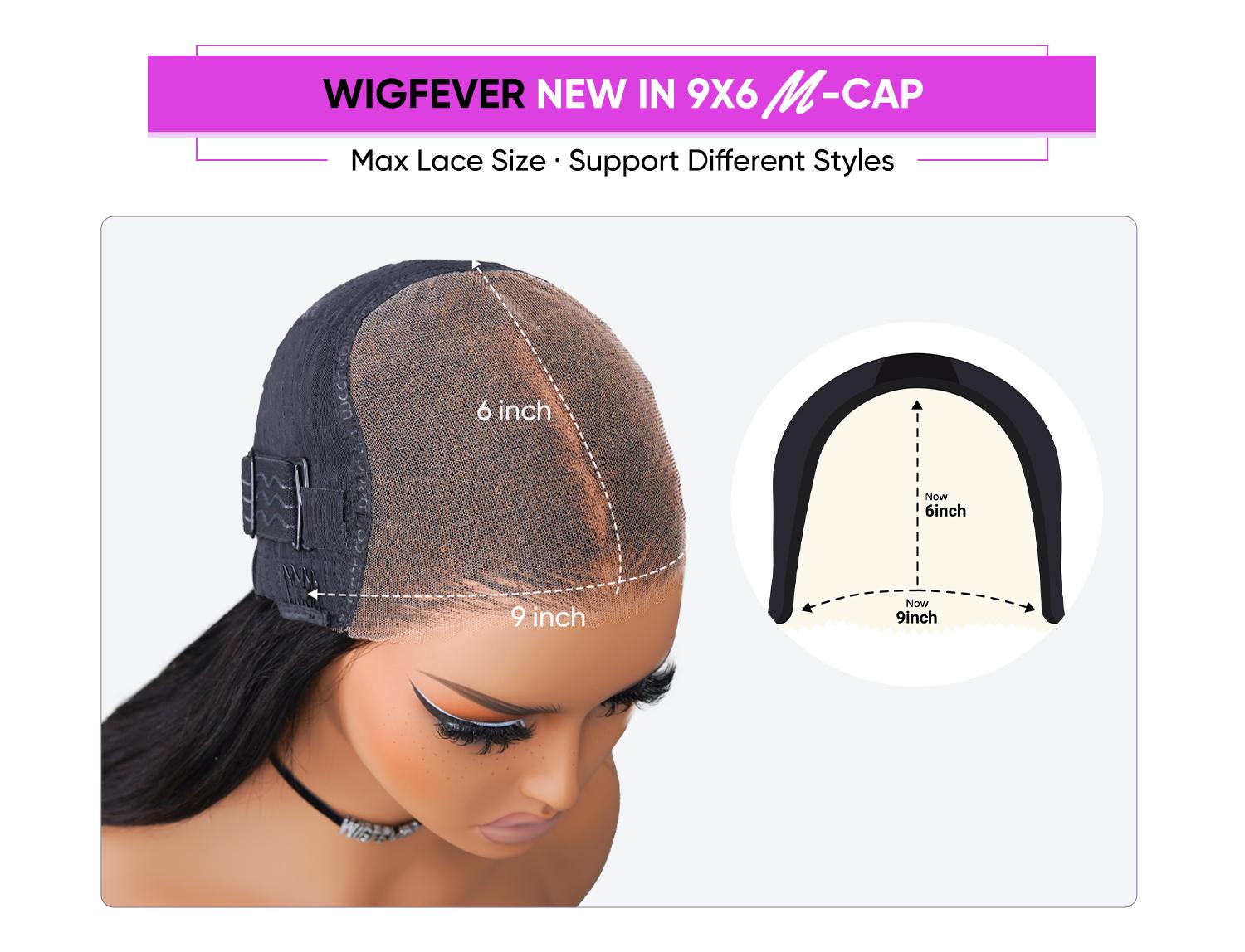 Wigfever 9*6 M-Cap Long Hair Wear Go Real Glueless Silky Straight Wigs Pre Bleached And Pre plucked Hairline Lace Front Human Hair Wigs Beginner Friendly #Spring Glow-Up SpringStatements