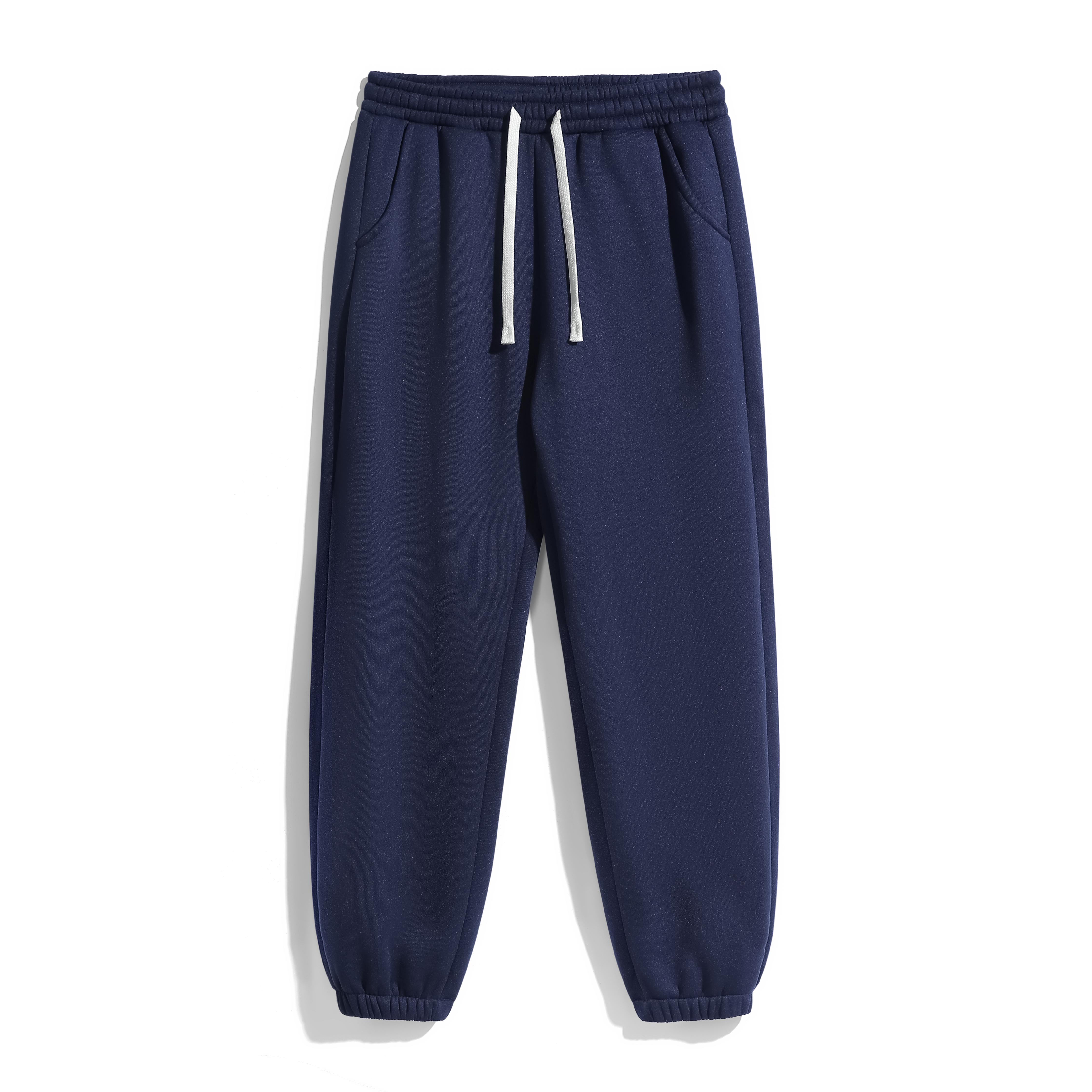 Men's sweatpants Solid Color Basic with Elastic Ankle Cuffs Fleece Lined Autumn Winter Men's Drawstring Warm Sweatpants Suitable for Sports and Casual Men's sweatpants Solid Color Basic with Elastic Ankle Cuffs Fleece Lined Autumn Winter Men's Drawstring Warm Sweatpants Suitable for Sports and Casual