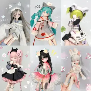 Cute Horror Story 1/8 Scale Vinyl Rooted Hair Acticulated Doll Cute Horror Story 1/8 Scale Vinyl Rooted Hair Acticulated Doll