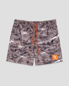 Hardball Hunter Diamond Air Mesh Shorts - Buck Skin