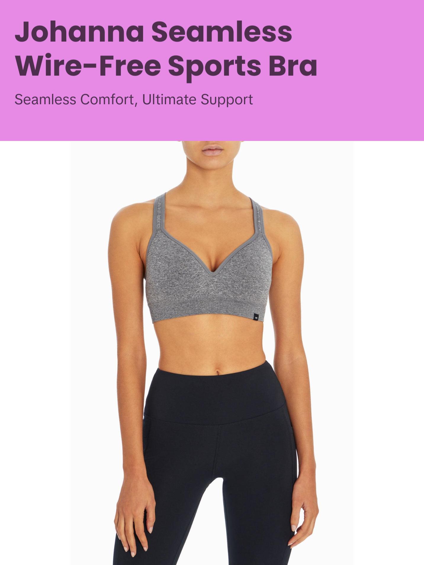 Johanna Seamless Molded Sports Bra