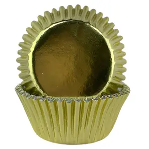 Gold Cupcake Wrappers 100 Count